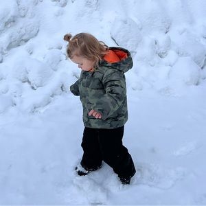 2T Toddler’s Heavyweight Camouflage Puffer Jacket